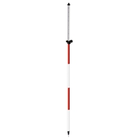 SitePro 8' Twist-Lock Prism Pole with Dual Graduation & Adjustable Top