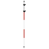 SitePro 12' Twist-Lock Prism Pole with Dual Graduation & Adjustable Top
