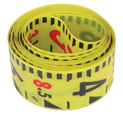 LASERLINE 10'  GR1000T REPLACEMENT TAPE YELLOW/BLACK
