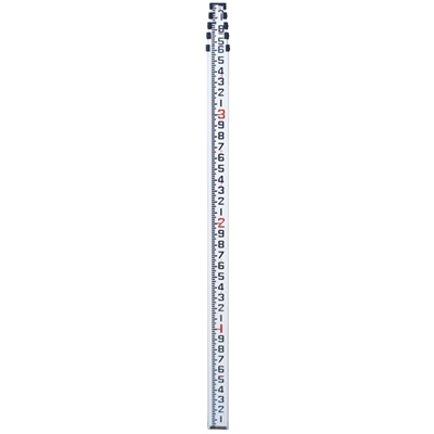 SitePro 16-Ft Aluminum Leveling Rod, Ft/Inch/8ths