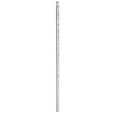 SitePro 25Ft Fiberglass Leveling Rod, Ft/In/8ths