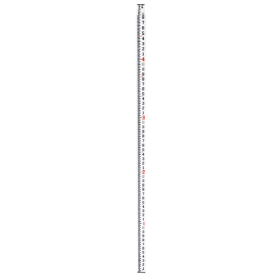 SitePro 25Ft Fiberglass Leveling Rod, Ft/In/8ths