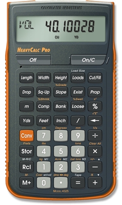 CALCULATED INDUSTRIES HEAVY CALC PRO CALCULATOR